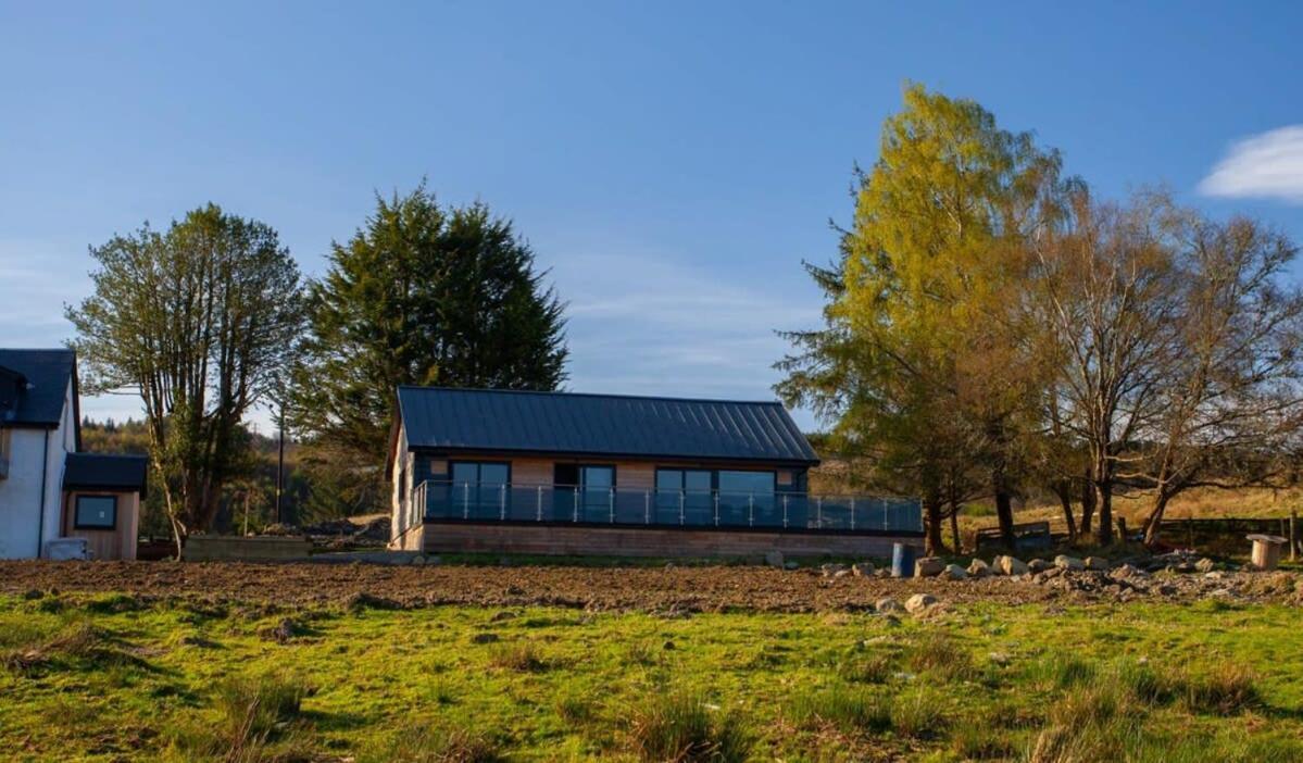New Build Lodge With Stunning Views Of Loch Awe Hayfield  外观 照片
