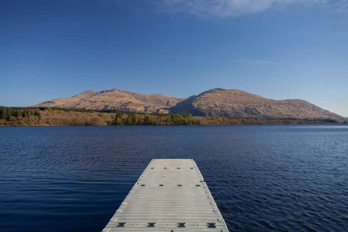 New Build Lodge With Stunning Views Of Loch Awe Hayfield  外观 照片