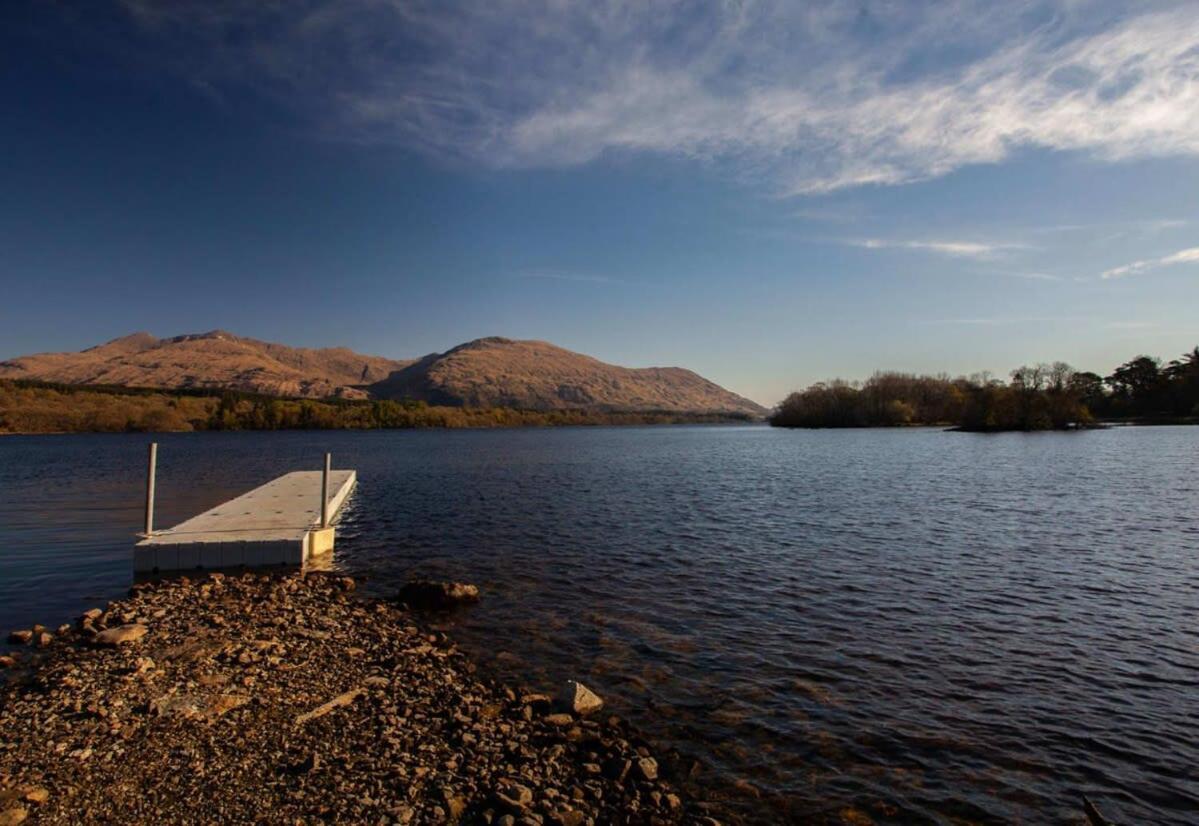 New Build Lodge With Stunning Views Of Loch Awe Hayfield  外观 照片