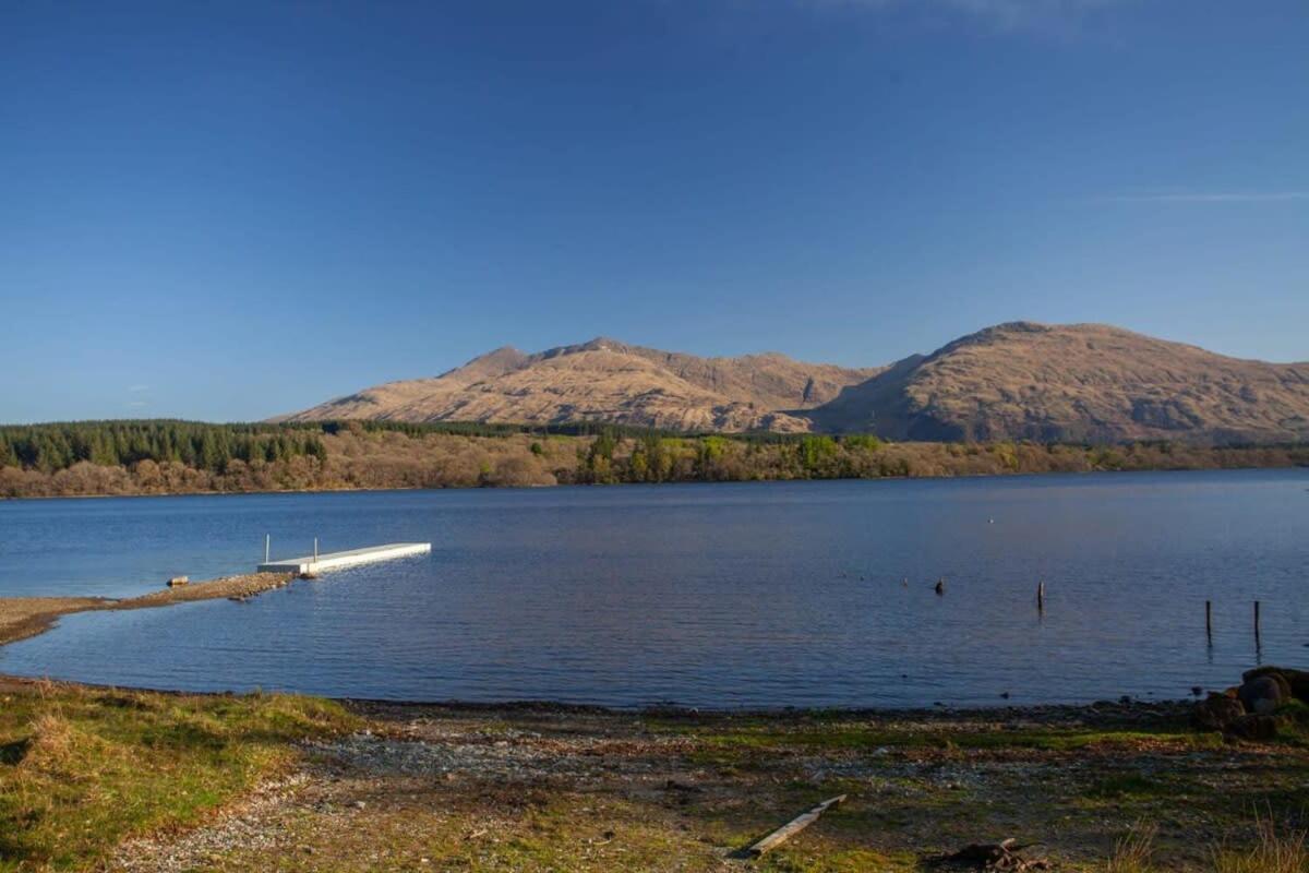 New Build Lodge With Stunning Views Of Loch Awe Hayfield  外观 照片