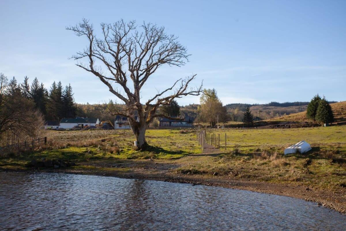 New Build Lodge With Stunning Views Of Loch Awe Hayfield  外观 照片