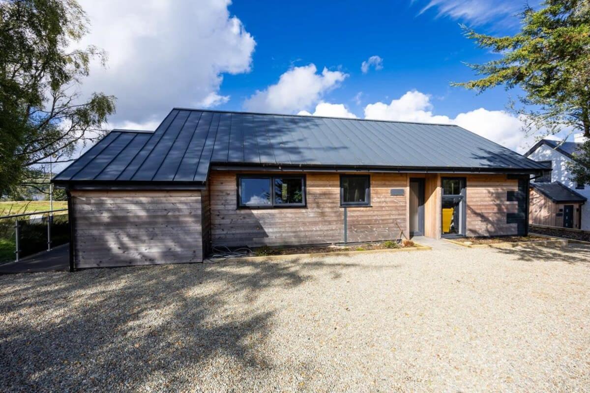 New Build Lodge With Stunning Views Of Loch Awe Hayfield  外观 照片